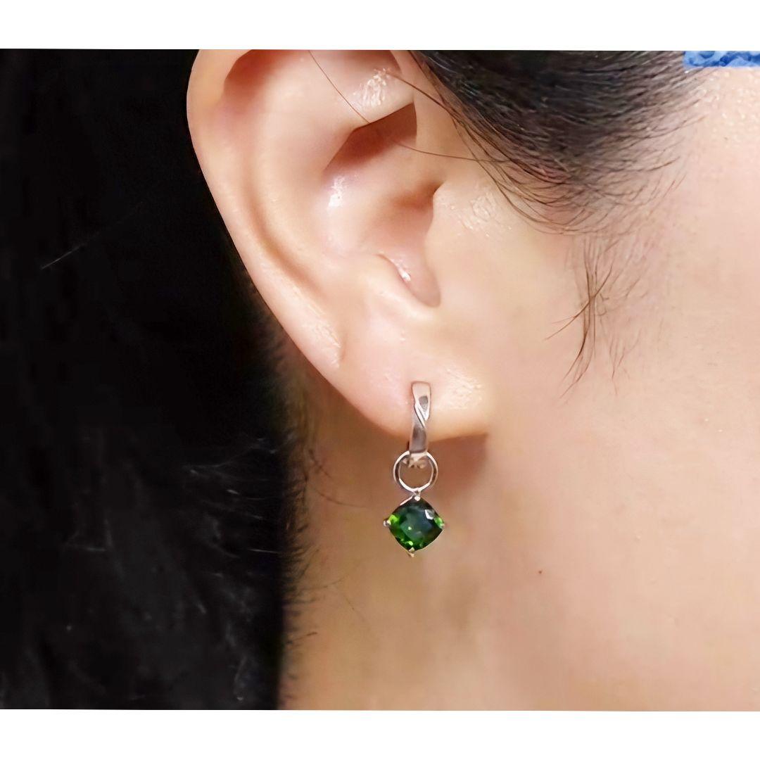 【新品未使用】プラチナ クロムダイオプサイト チャーム GSTV