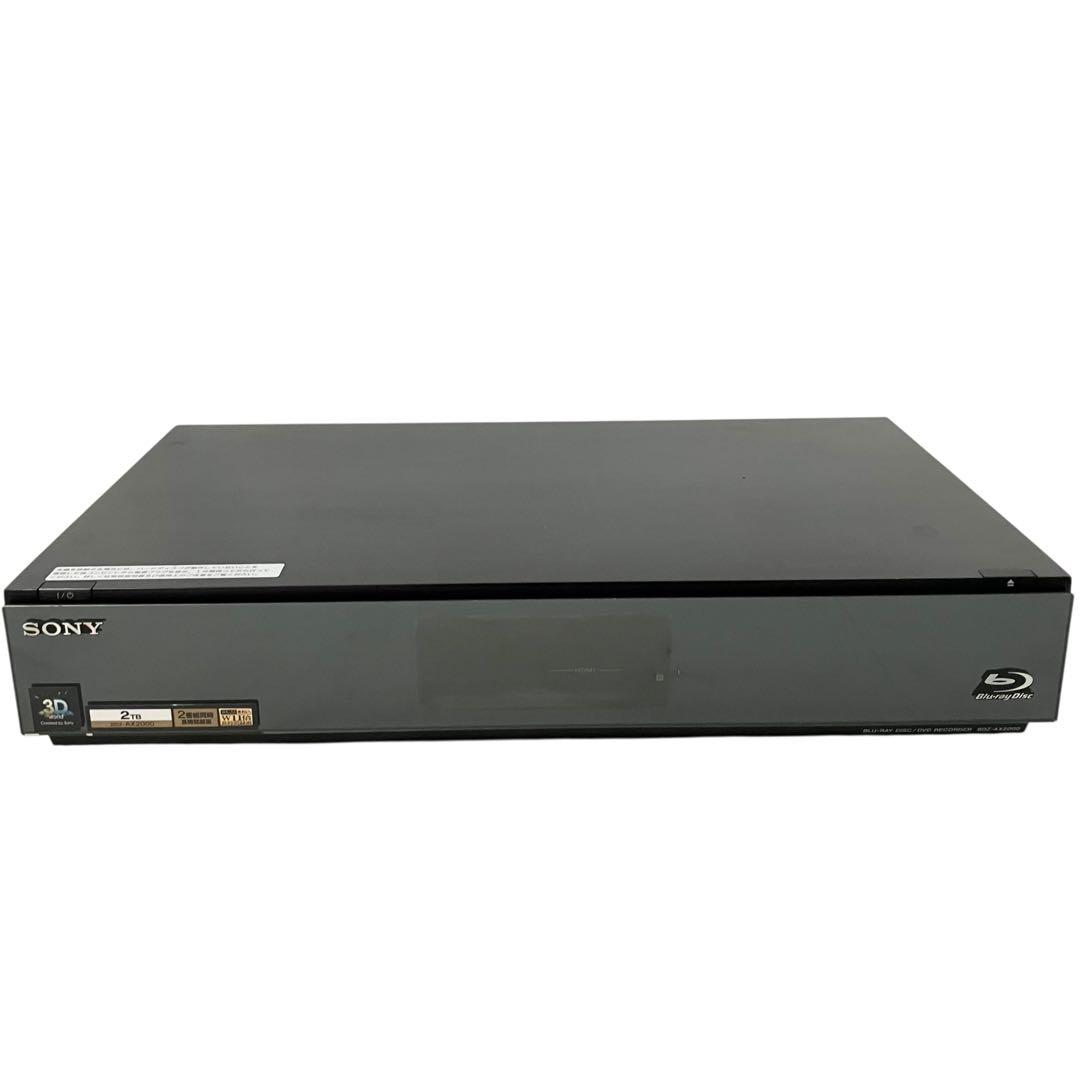 ソニー 2TB 2番組同時録画 ブルーレイレコーダー BDZ-AX2000