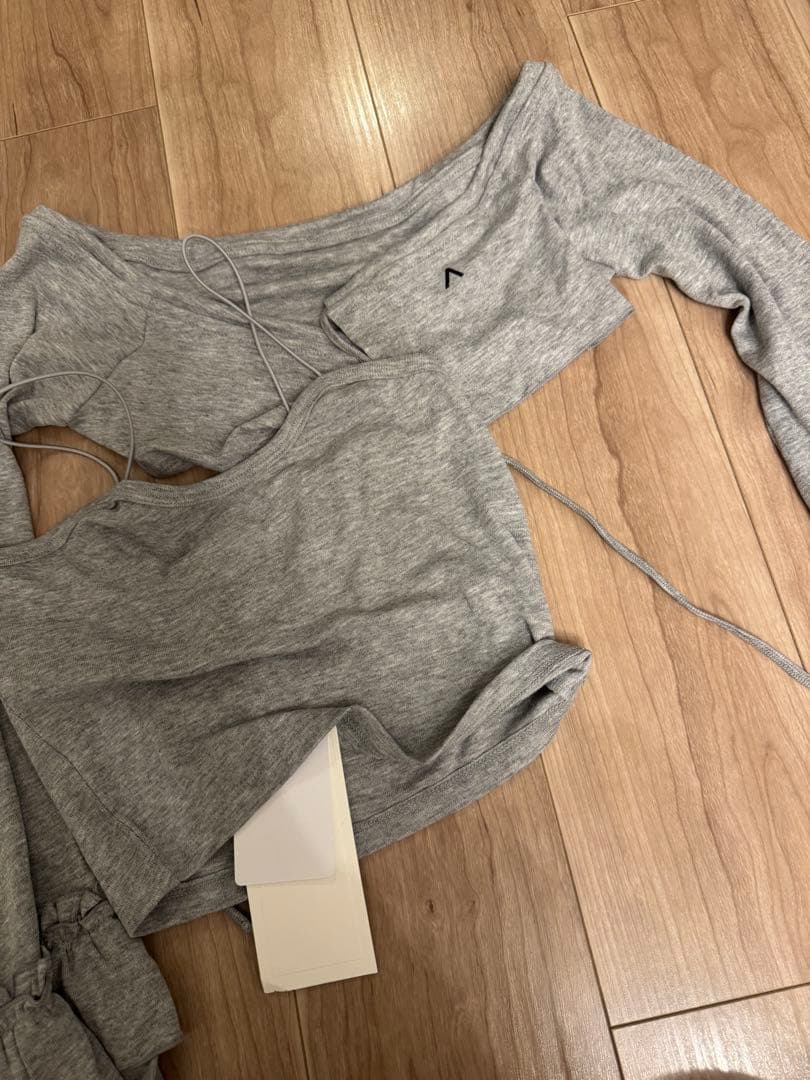 トップス andmary Maddie mellow ribbon set