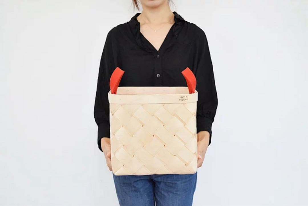 フィンランド　ベルソデザイン　バスケット Mサイズ　北欧雑貨