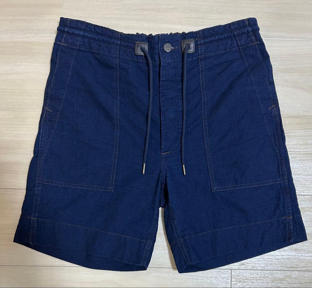 RRL インディゴ リップストップ フィールド ショートパンツ XS W30位