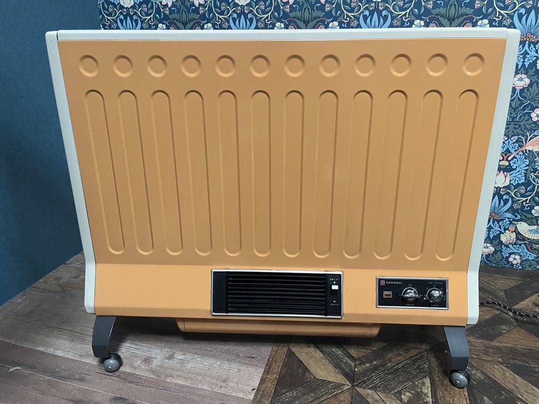 ナショナル パネル ファンヒーター 昭和レトロ 当時物 インテリア