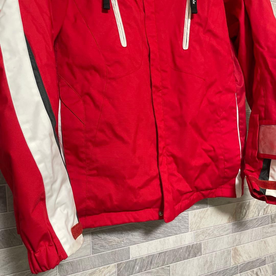 phenix スキーウェア メンズ セットアップ 上下 レッド ブラック