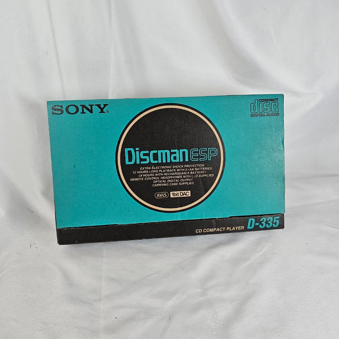【レトロ】SONY Discman D-335 ポータブルCDプレーヤー