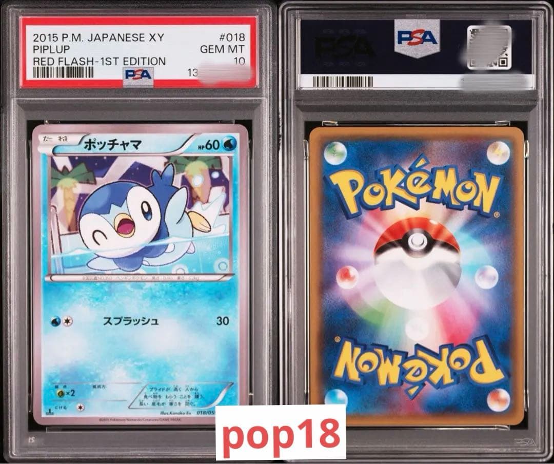 ポケモンカード ポッチャマ xy PSA10