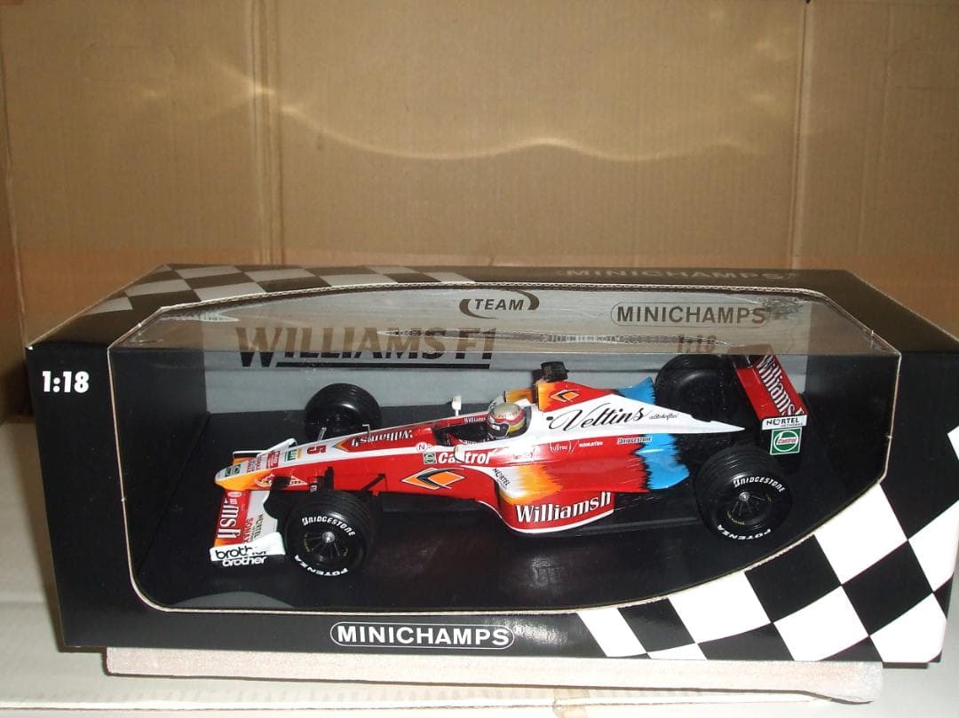 ウィリアムズ　FW２１　１９９９　A・ザナルディ　#５　ミニチャンプス　１／１８