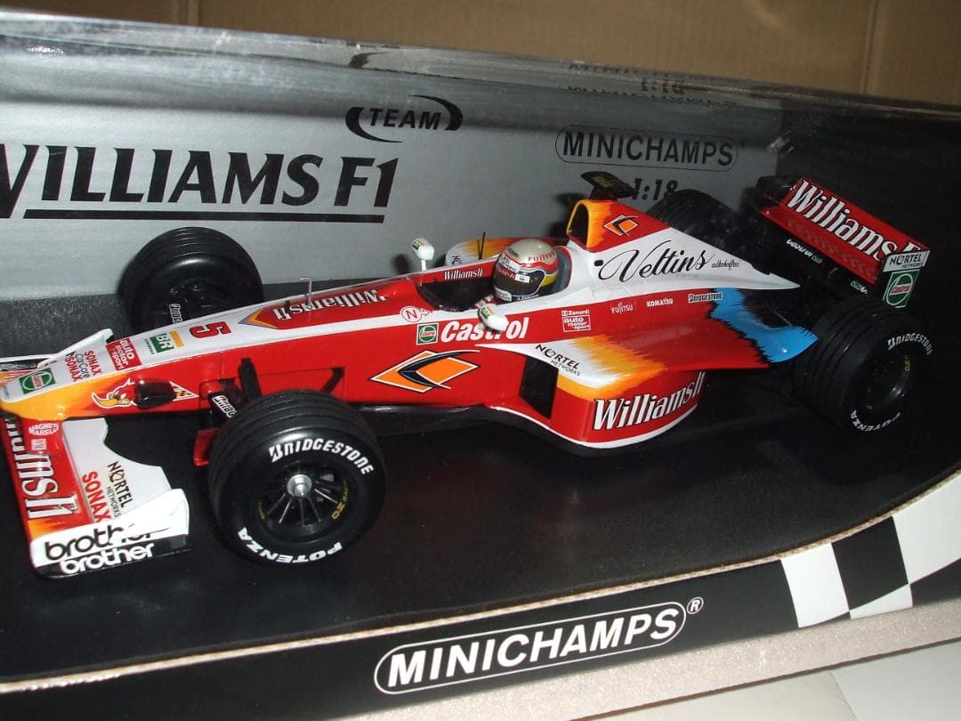 ウィリアムズ　FW２１　１９９９　A・ザナルディ　#５　ミニチャンプス　１／１８