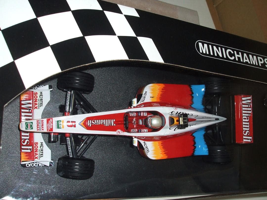 ウィリアムズ　FW２１　１９９９　A・ザナルディ　#５　ミニチャンプス　１／１８