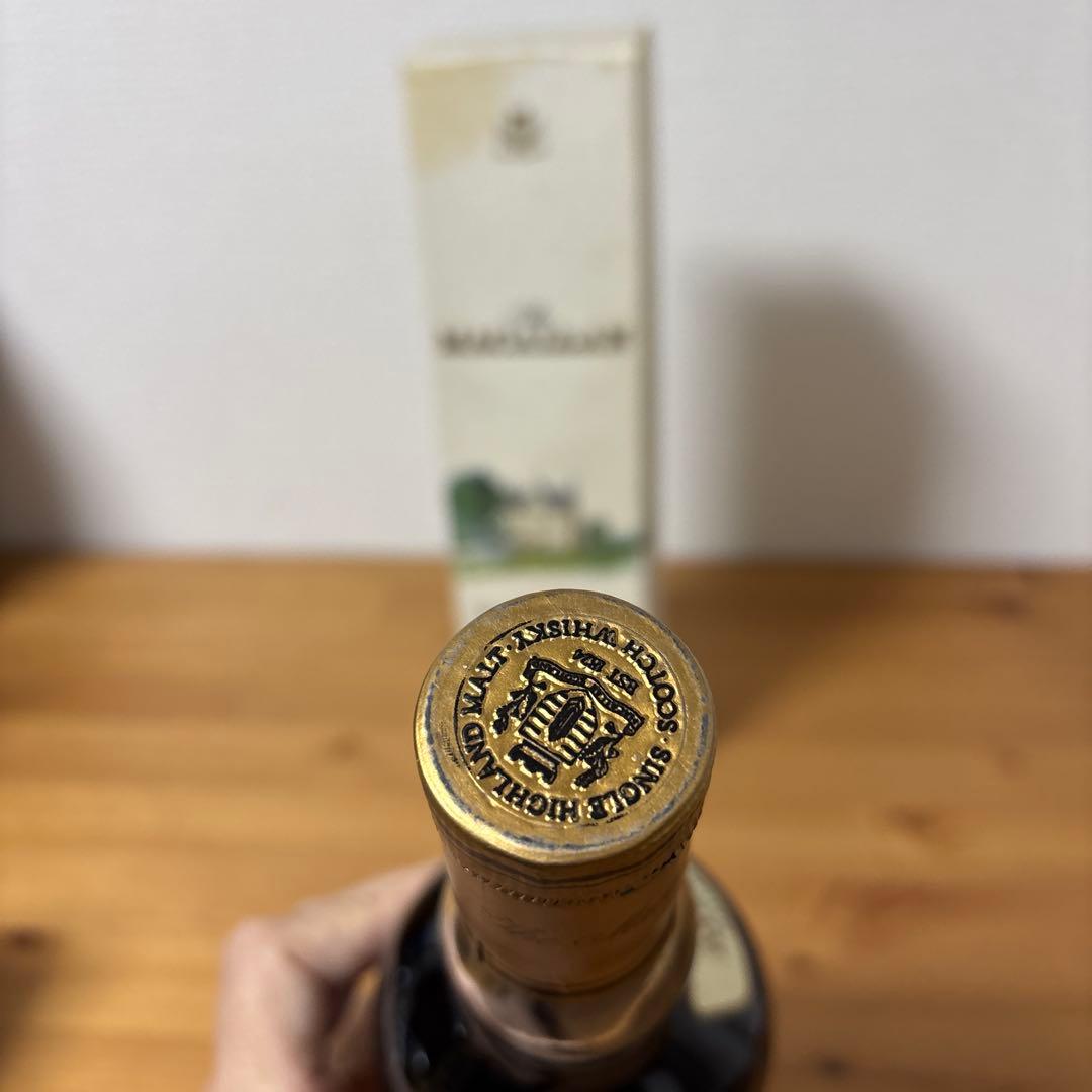 マッカラン8年　750ml 箱付き　未開封