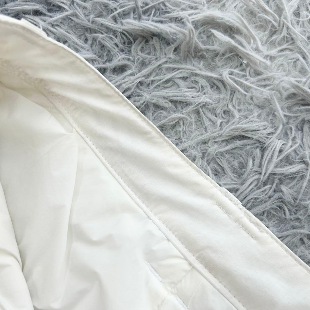 パーリーゲイツ　パンツ　中綿　ストレッチ　防寒　オフホワイト　サイズ0