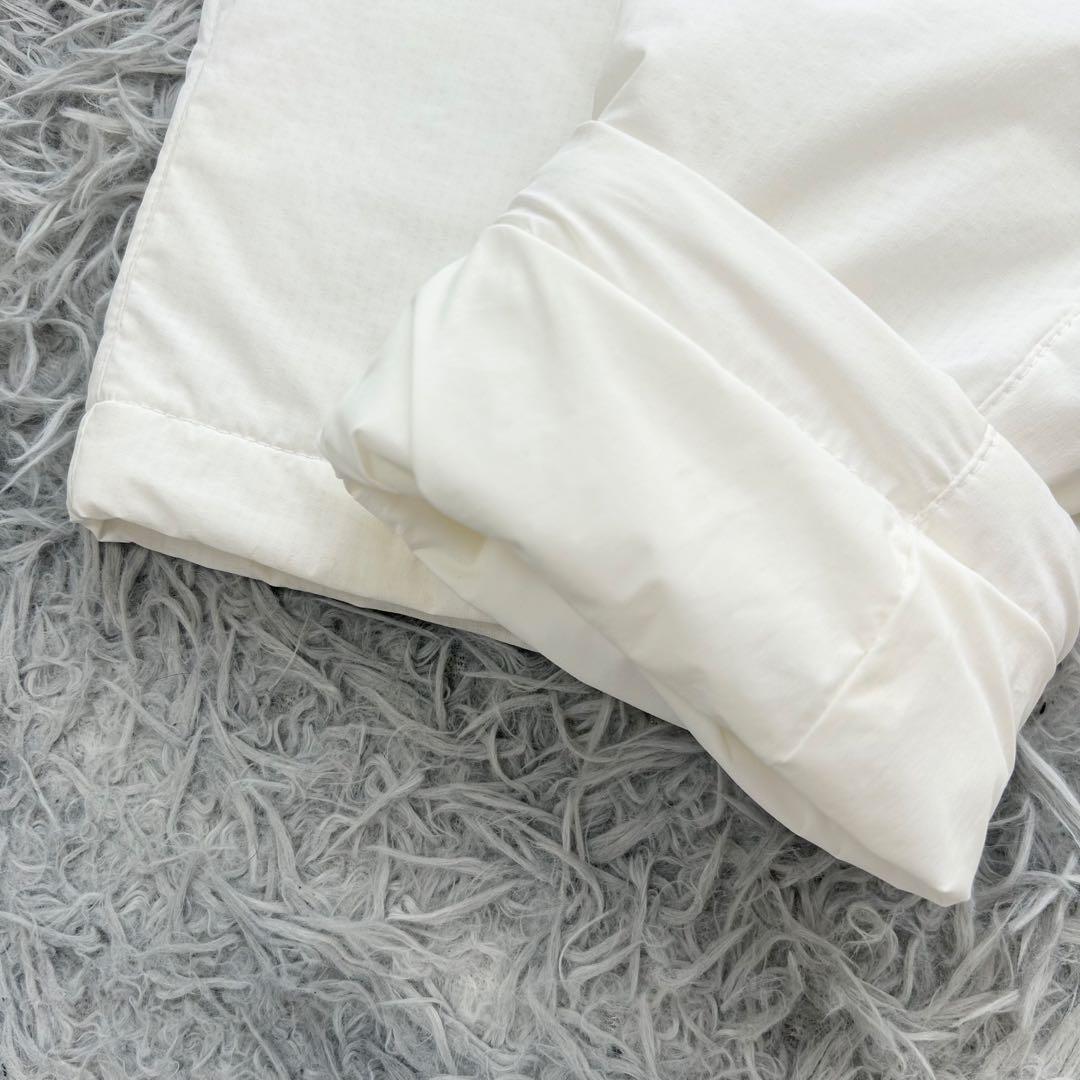 パーリーゲイツ　パンツ　中綿　ストレッチ　防寒　オフホワイト　サイズ0