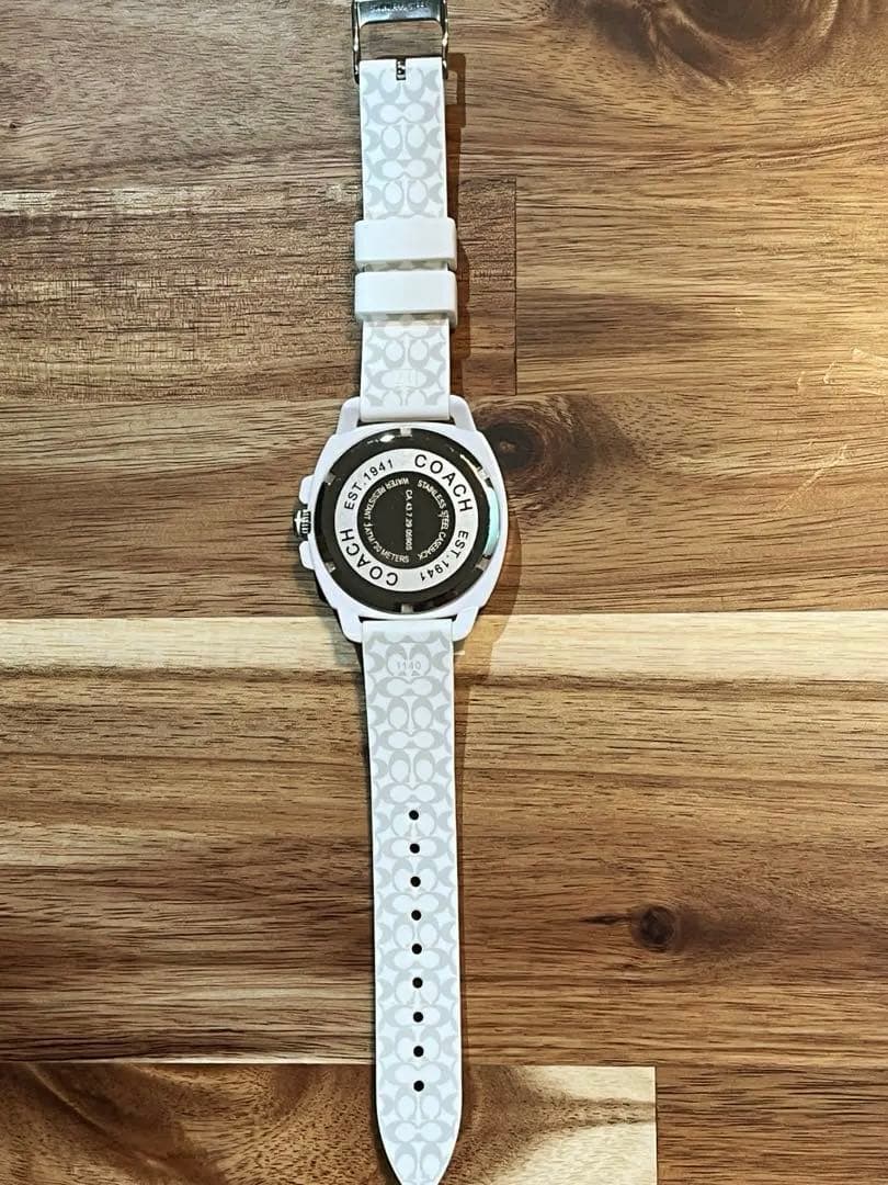 COACH コーチ 腕時計 白　ユニセックス