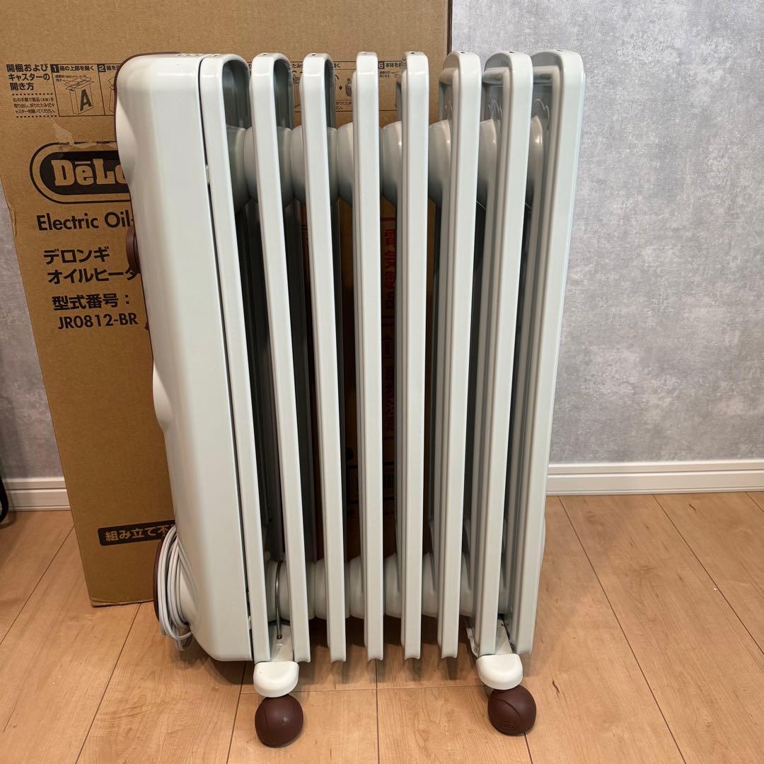 DeLonghi デロンギ オイルヒーター 10畳 JR0812-BR
