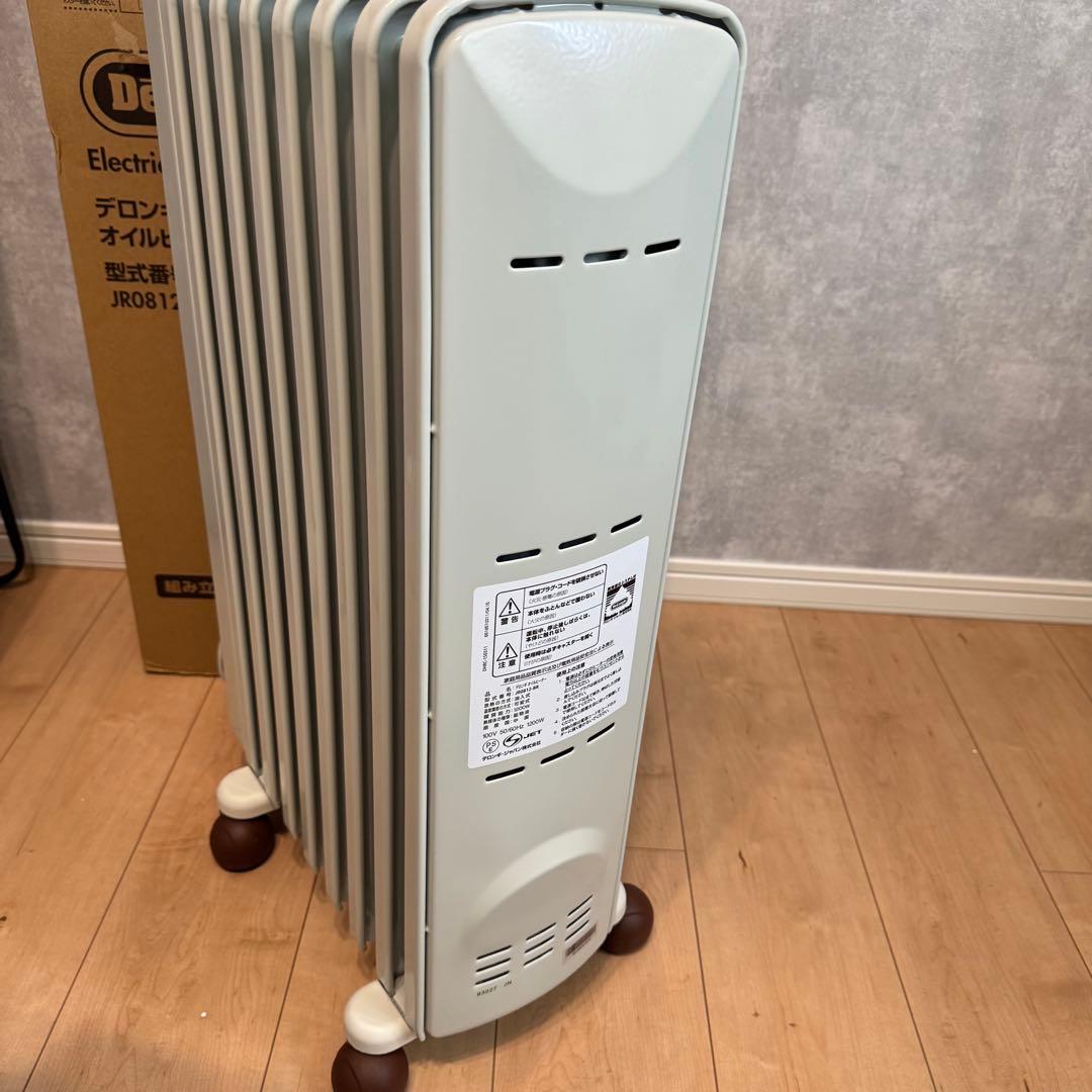 DeLonghi デロンギ オイルヒーター 10畳 JR0812-BR
