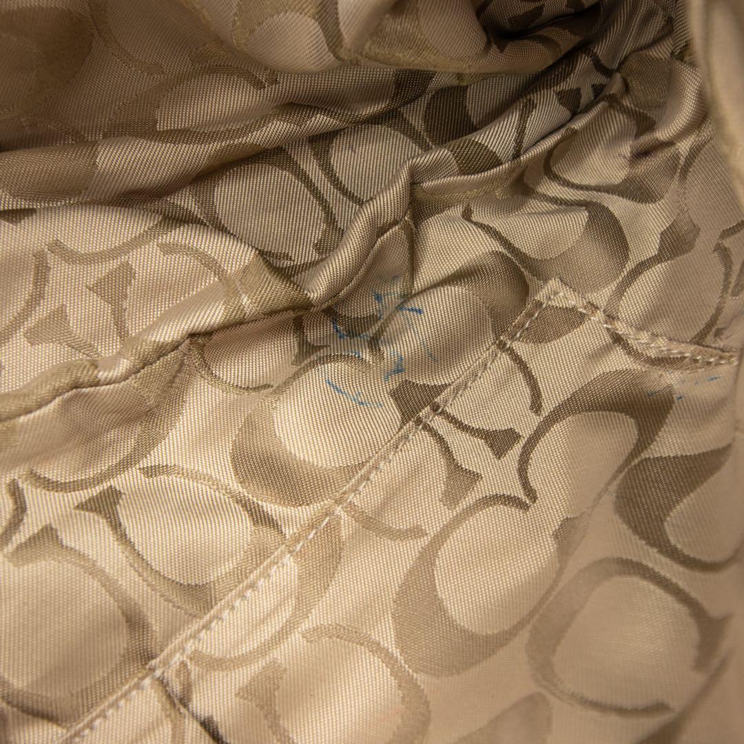 A076【美品】COACH／コーチ　ソーホー　ハンドバッグ　レザー　ブラック