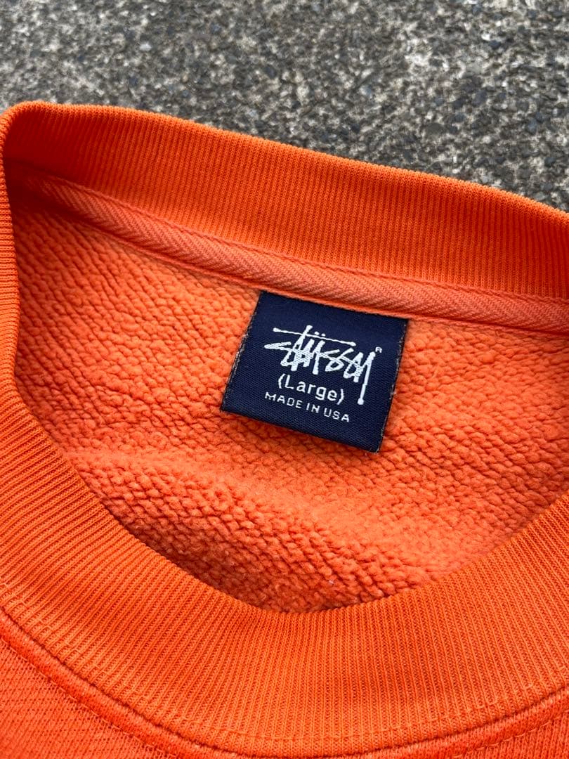 90s Old Stussy シャネルロゴ スウェット アメリカ製 ステューシー