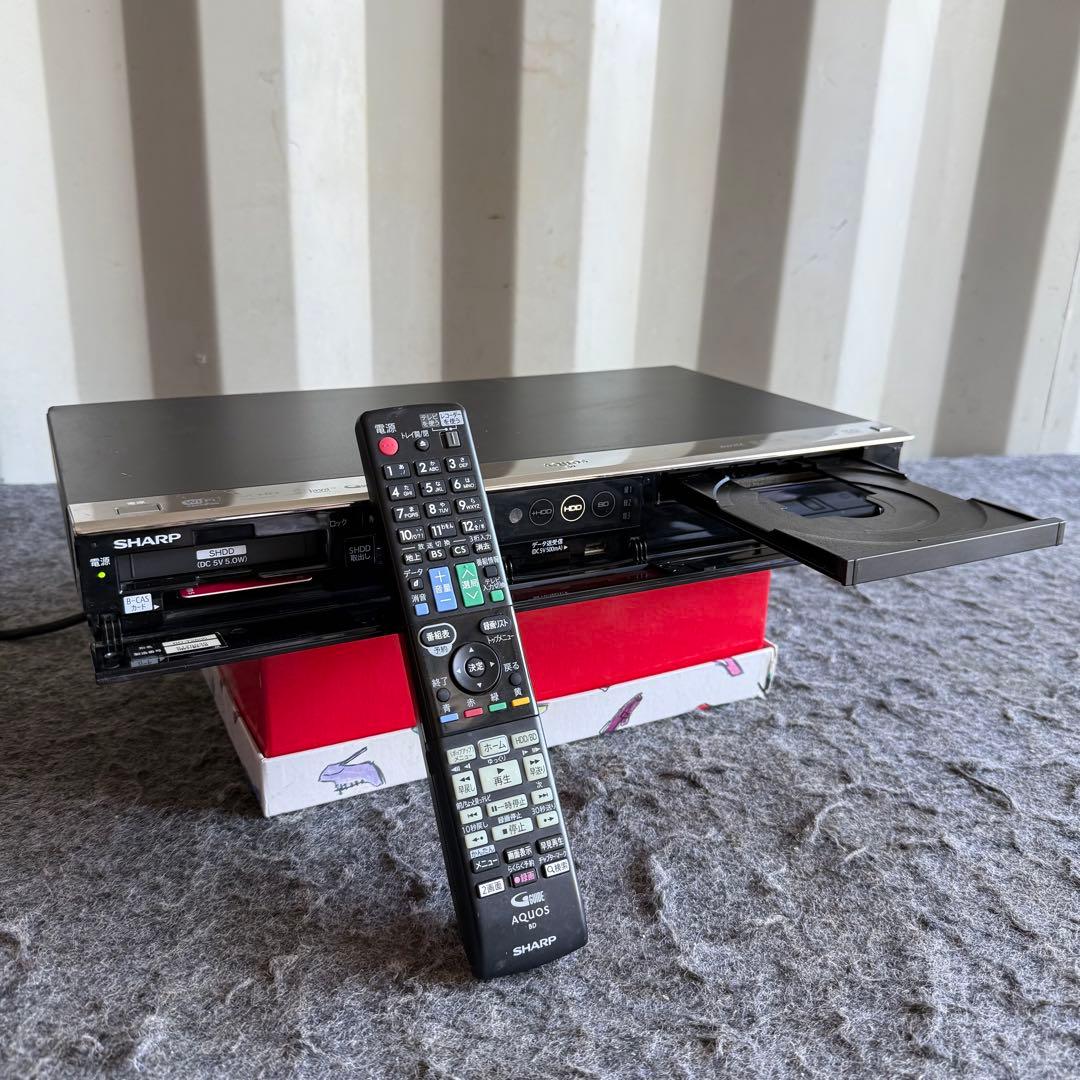 CK59✨ シャープ 2TB ブルーレイレコーダー AQUOS 3番組同時録画