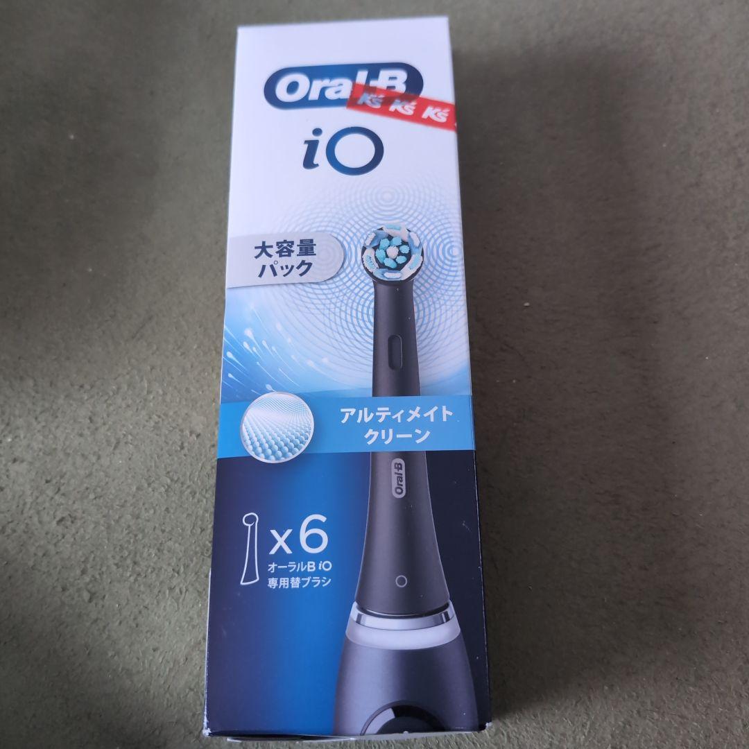 Oral−B IOM72J22BDBK-W BLACK　専用替ブラシつき