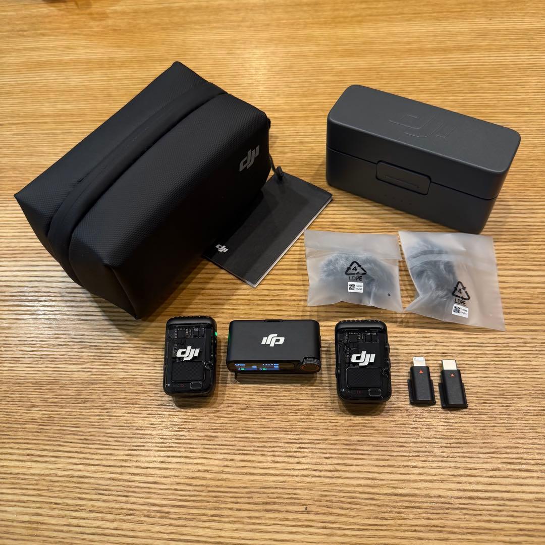 専用　美品 DJI MIC 2 ワイヤレスマイクシステム セット