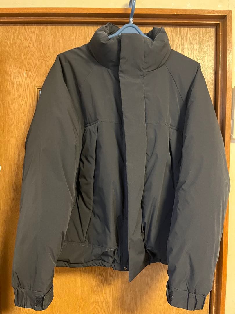 美品 SINSS ショートパフジャケット チャコール S