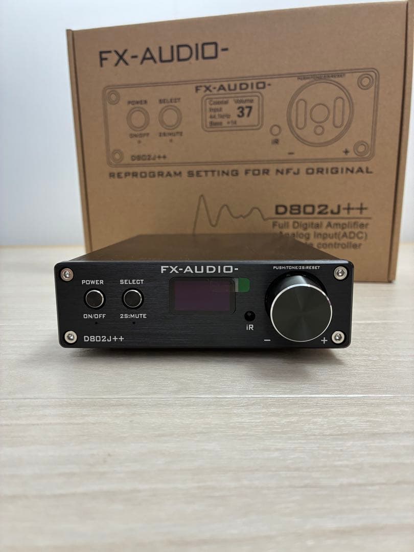 FX-AUDIO D802J++ デジタルアンプ