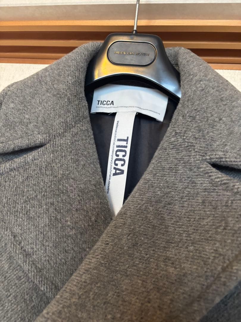 TICCA ピーコート　グレー2025ベイクルーズほぼ未使用品 週末お値下げ！