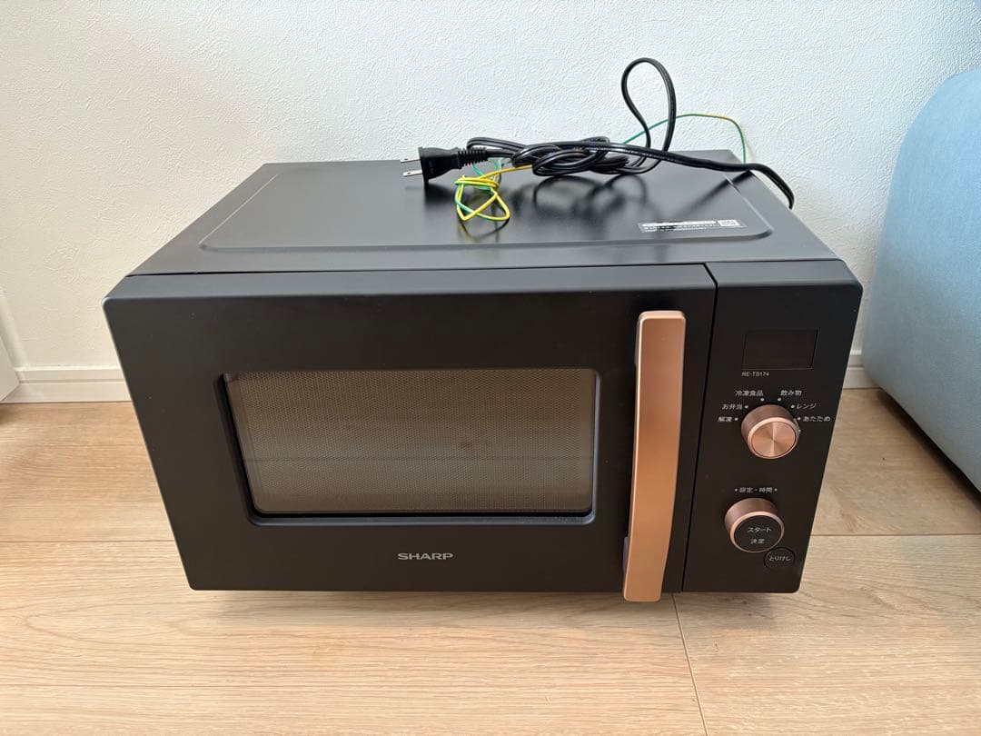 SHARP 電子レンジ ブラック　RE-TS174