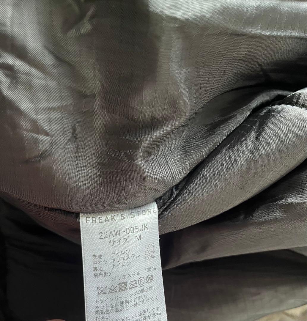 フリークスストア ビッグシルエットLEVEL7 JACKET 中綿 ジャケット