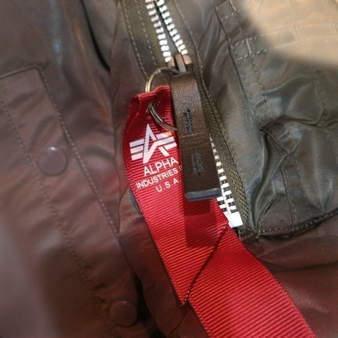 D*バ様 美品☆alpha N3B☆カーキグリーン　XL