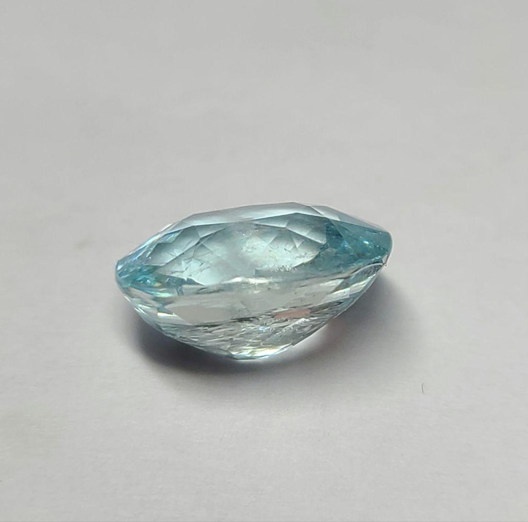 美しい海のレインボー★非加熱アクアマリンレインボーInk入り★