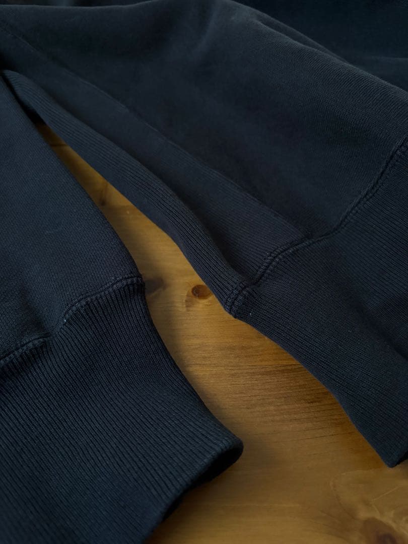 A.PRESSE ハーフジップスウェット