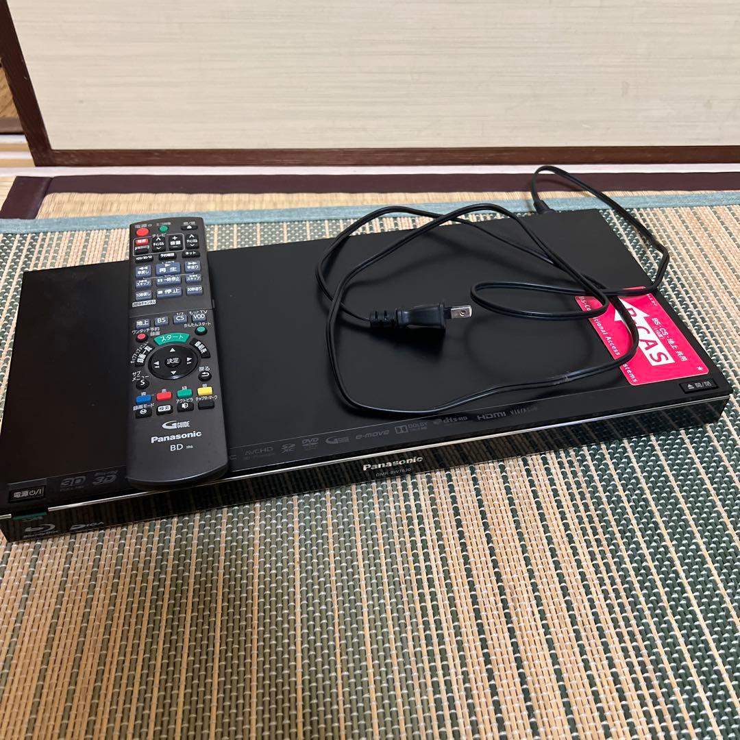 DIGA ブルーレイレコーダー　パナソニック　DMR-BWT630※リモコン付き