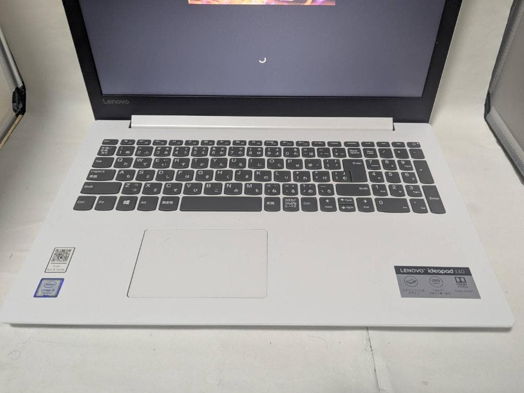 Lenovo ideapad330　美品白　SSD WIN11 Office