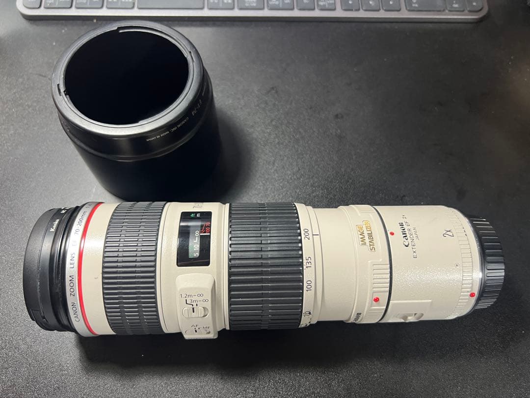 【組合せ最大400mm!】 EF 70-200mm と EXTENDER 2X