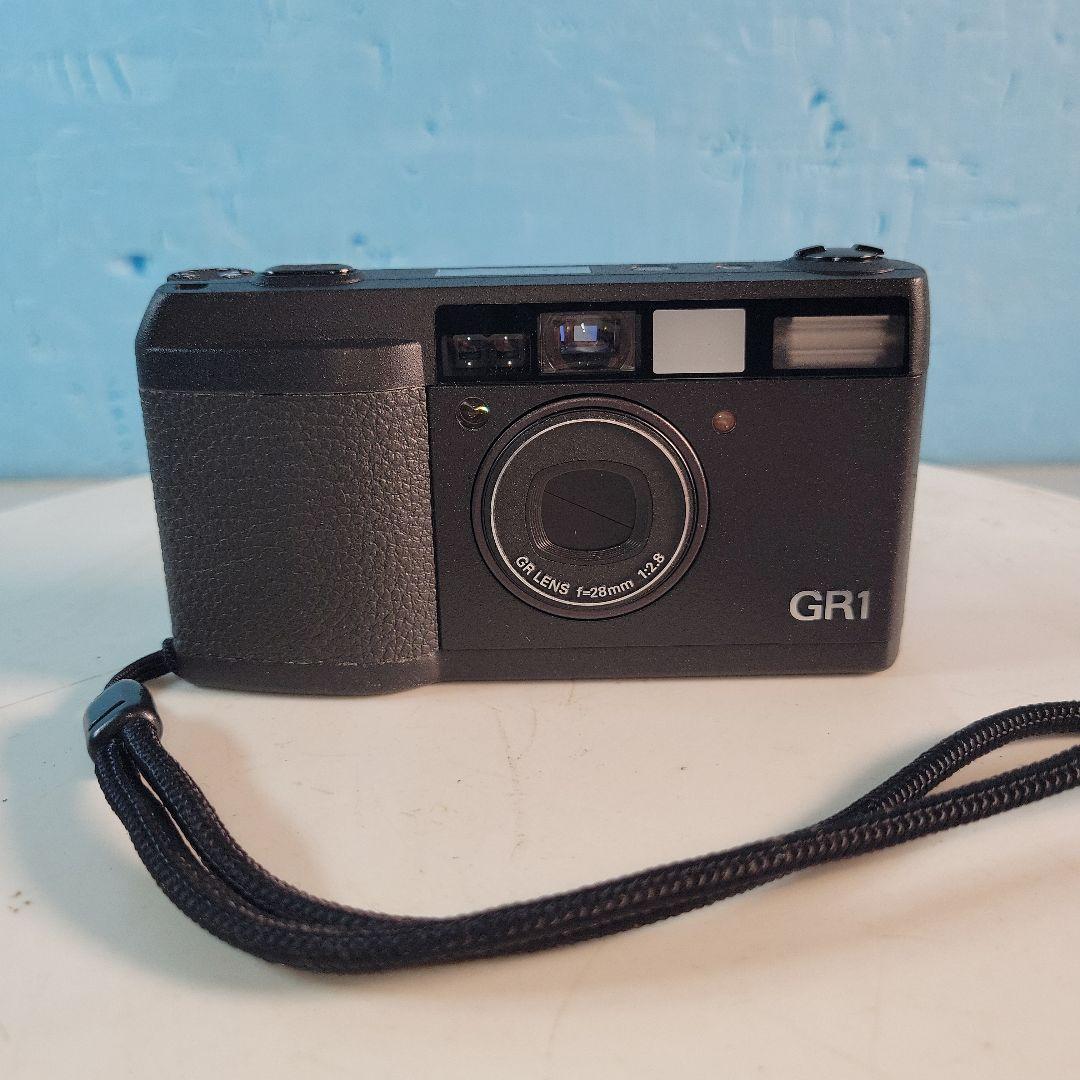 RICOH GR1 コンパクト フィルム カメラ 黒色　当時物