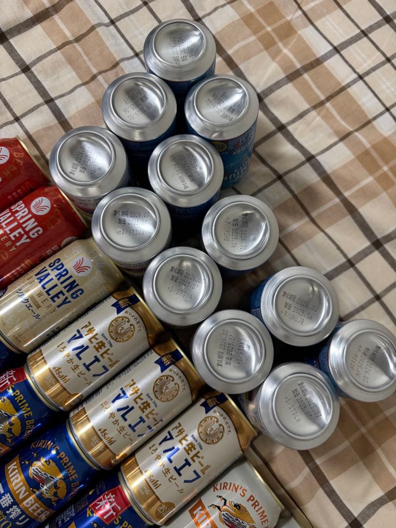 プレモル、一番搾りなどビール詰め合わせ　48本