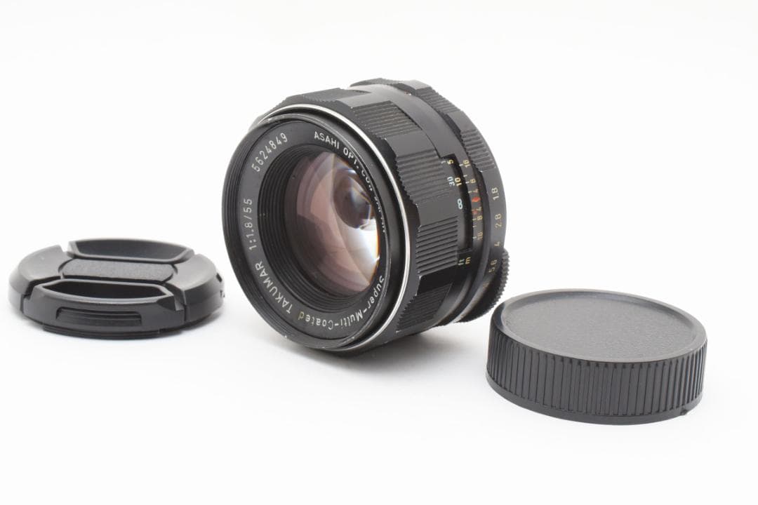 【虹色多重フレア】 SMC Takumar 55mm F1.8 Y154