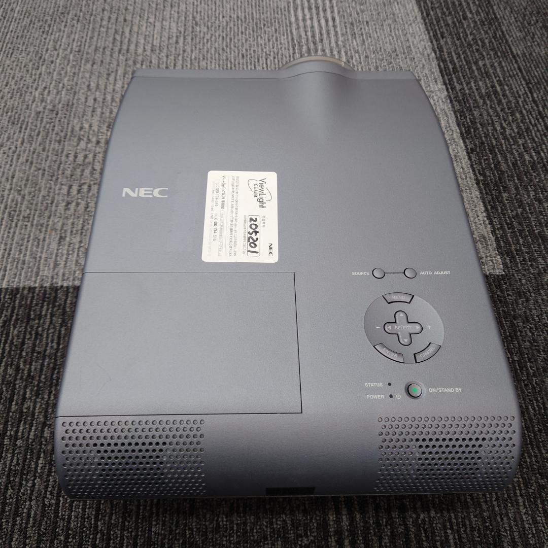 業務用NECプロジェクターMT1050J80型　キャリー他フル装備