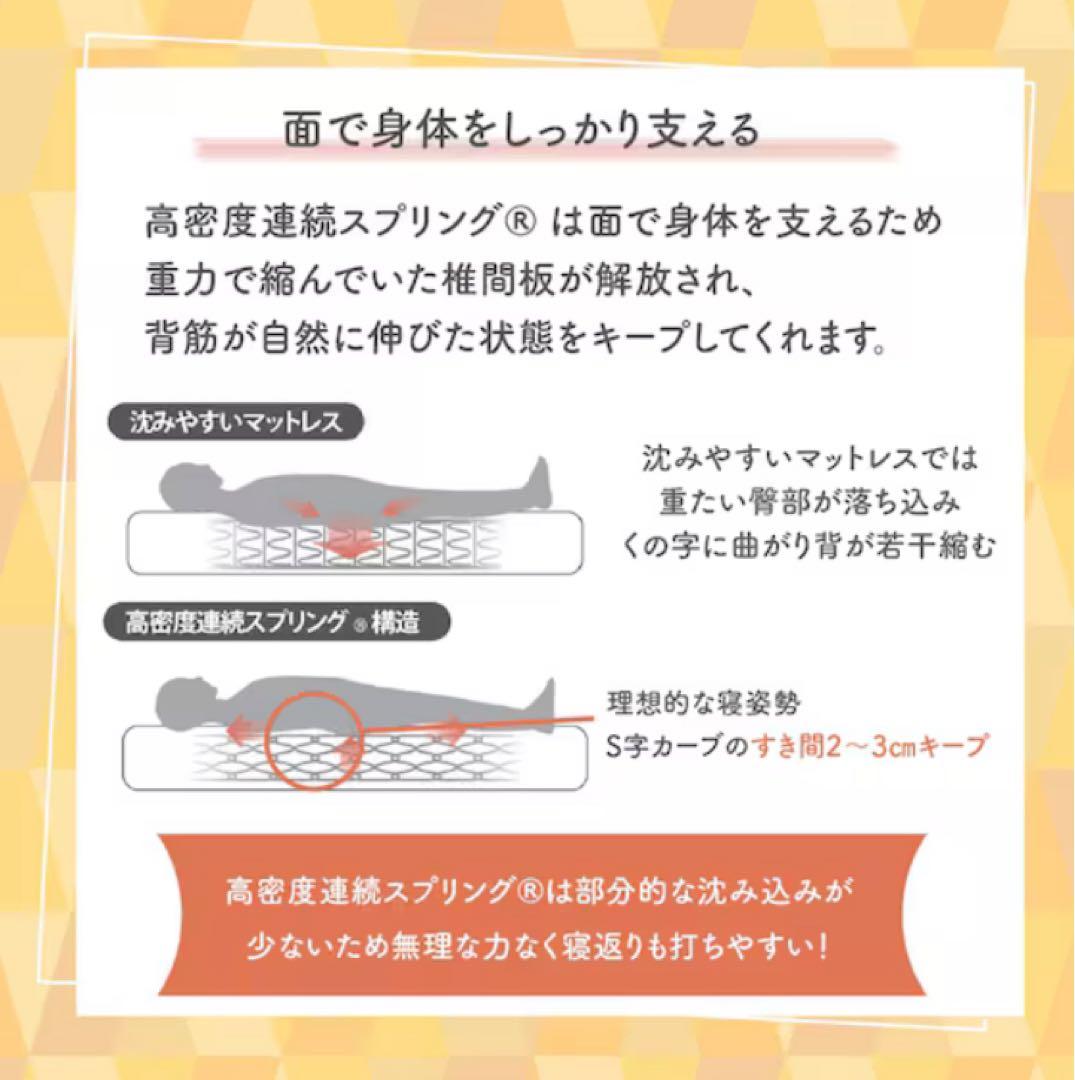 最終値下 セミシングル フランスベッド マットレスTW010 ニトリ ベッド