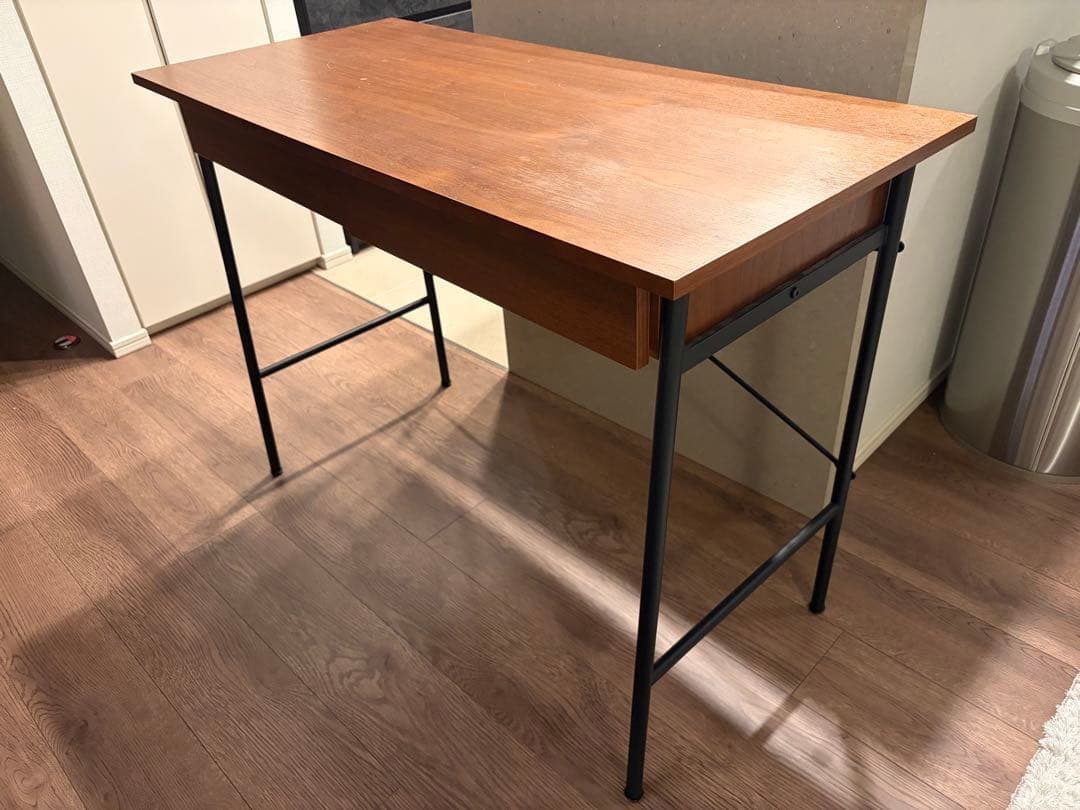 anthem デスク 引き出し付き ウォールナット材