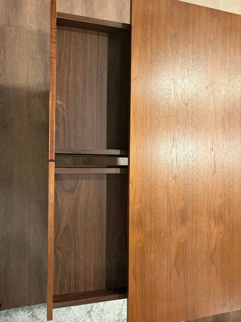 anthem デスク 引き出し付き ウォールナット材