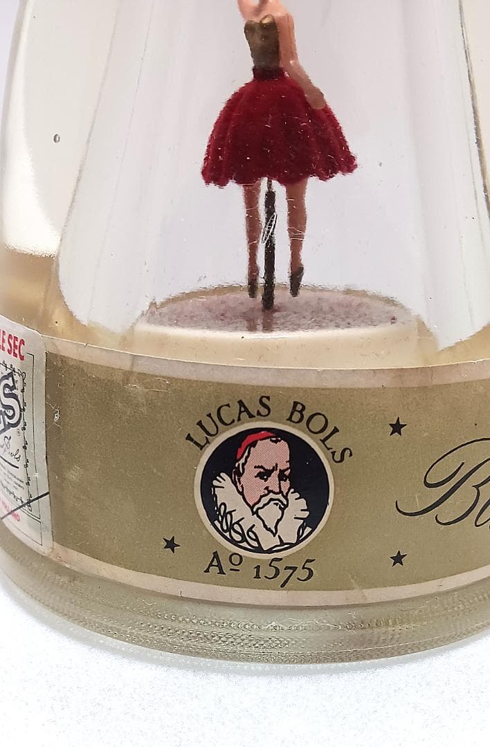 未開栓 ボルス バレリーナ ボトル オルゴール リキュール 度数 34％