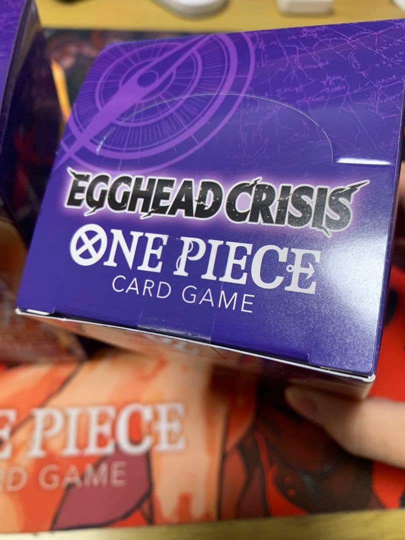 ONE PIECEカード　エッグヘッドクライシス 3BOX 未開封　テープ付き
