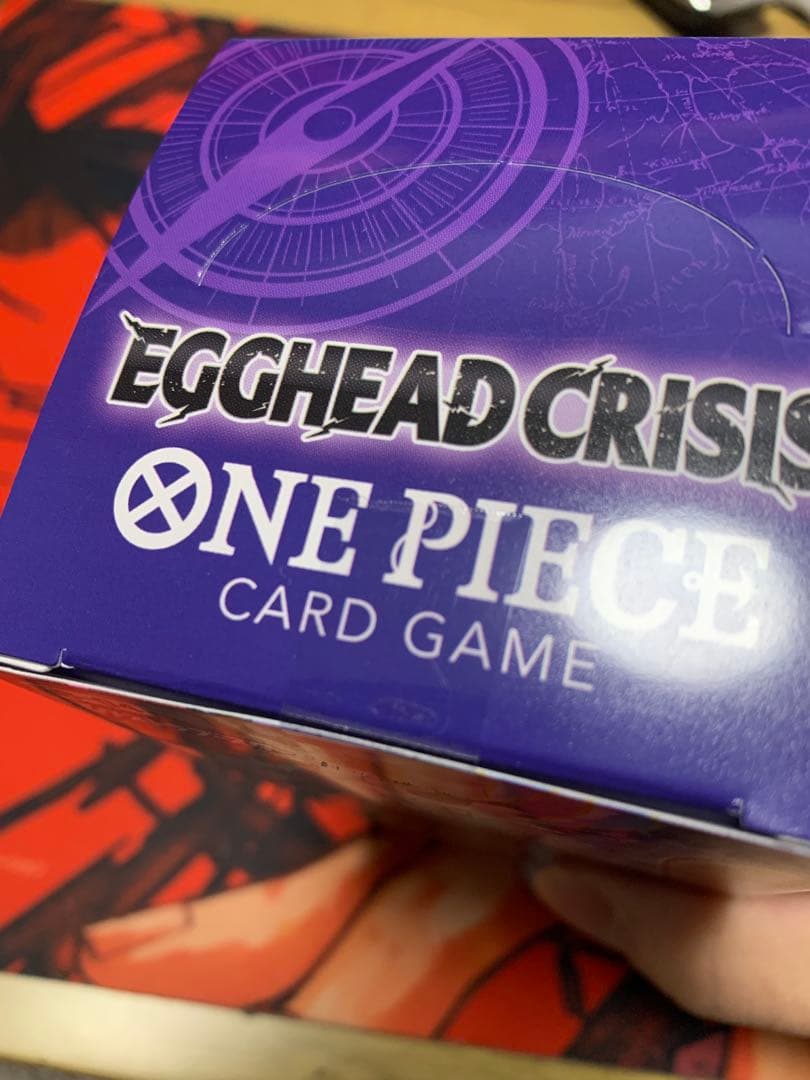 ONE PIECEカード　エッグヘッドクライシス 3BOX 未開封　テープ付き