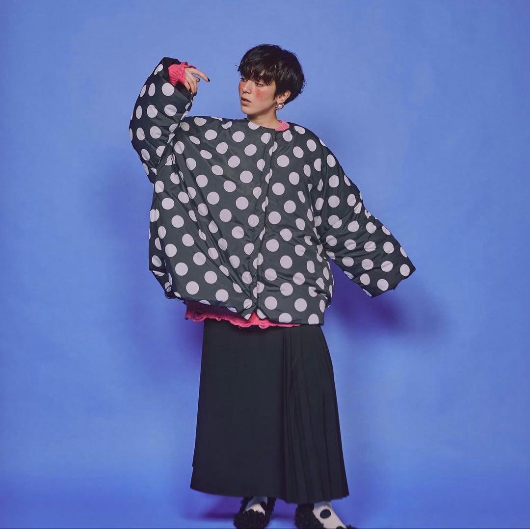 リバーシブル中綿ダウンジャケット