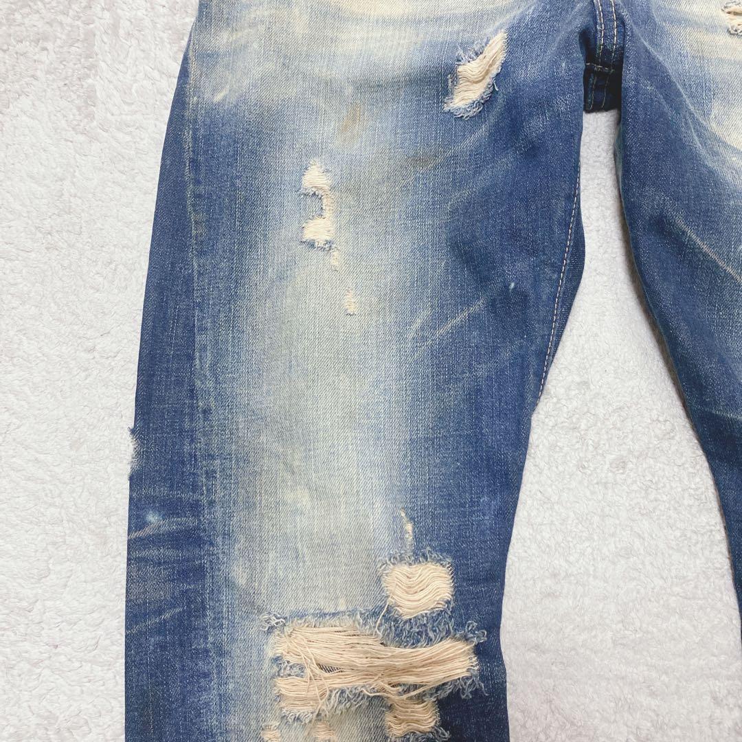 DISQUARED2・size46　71LA338　クラッシュド加工・イタリア製