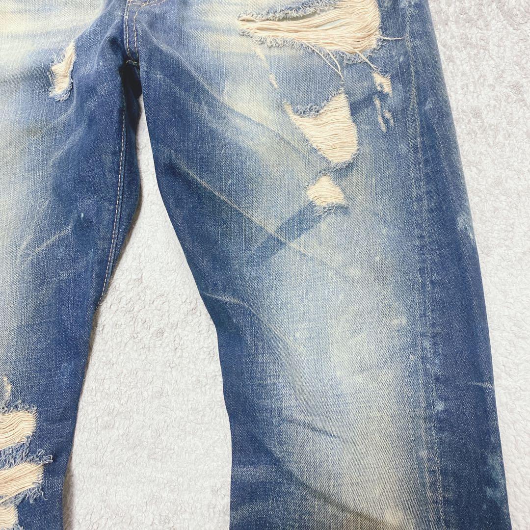 DISQUARED2・size46　71LA338　クラッシュド加工・イタリア製