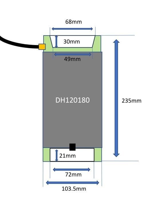 【在庫処分】ROAMAIR DH120180 汎用エアバック　エアサス