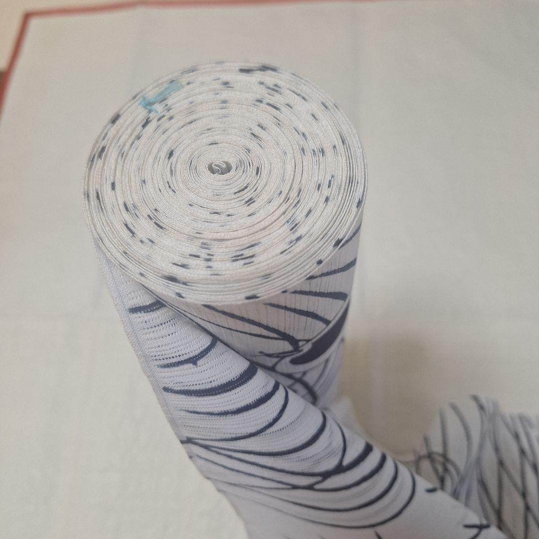 竺仙　反物　綿絽　浴衣