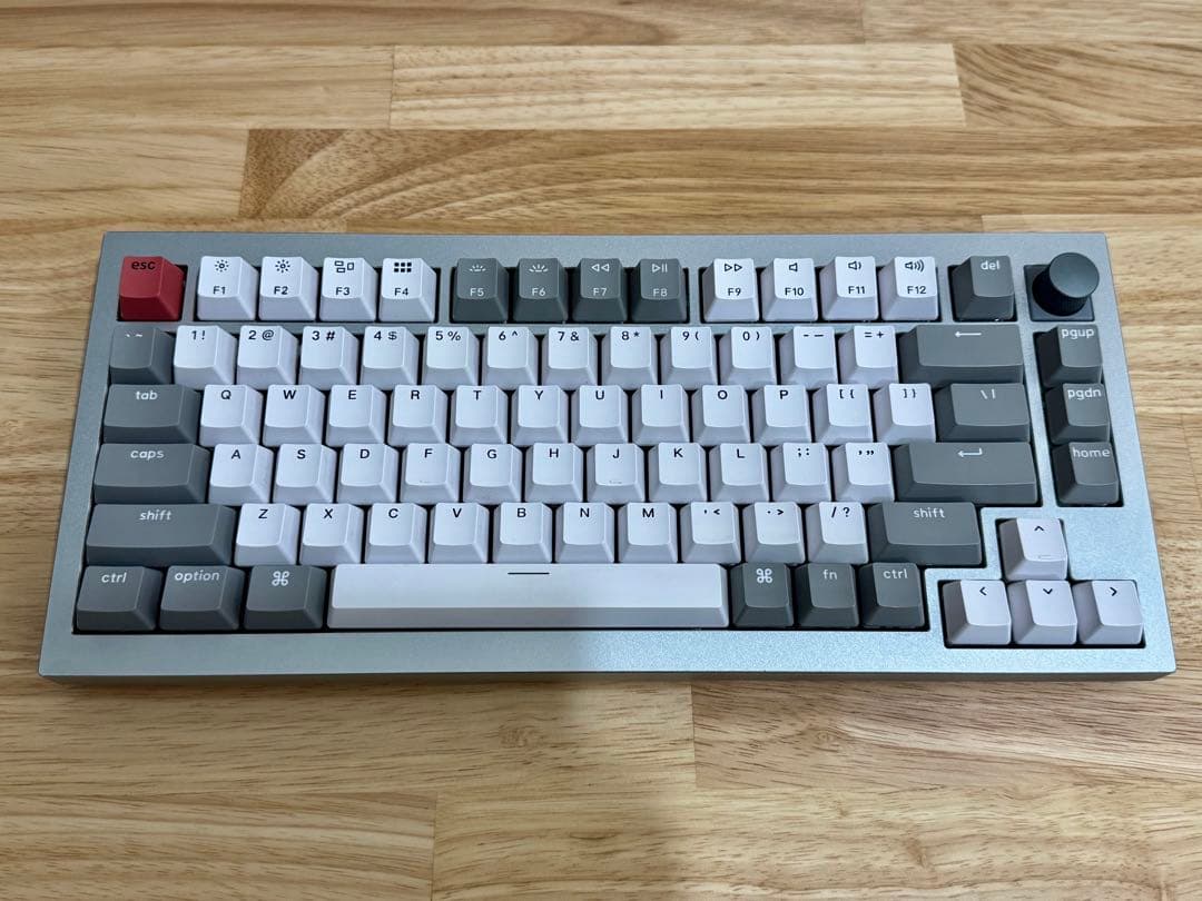 Keychron Q1 75% メカニカルキーボード 赤軸 RGB